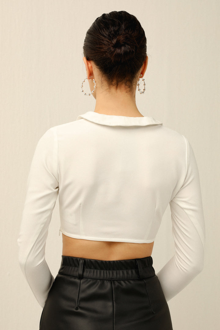 CROP CORSET SHIRT